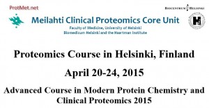 ProteomicsCourseHelsinki-2015